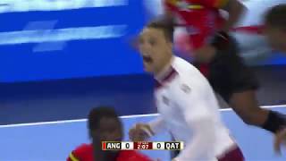 Angola vs Qatar | Highlights | 26th IHF Men's World Championship, GER/DEN 2019