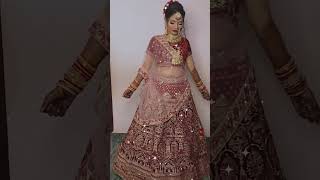 Bridal slo mo #shorts, patan, top makeup Artist  Akansha Emerging Beauty Jabalpur #reels