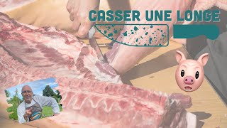 Comment casser une LONGE DE PORC ? Je vous montre | LES BASES