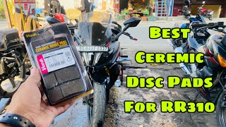 Best Ceremic Disc Pads For RR310,Duke390,Rc390,BMW G310RR || Rider Aksh 07