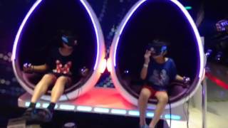 Thalia, Elic, VR Ride at Dream mall kaohsiung Taiwan - Aug 8, 2016