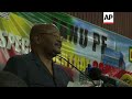 Zimbabwe's ruling party meets to expel Mugabe