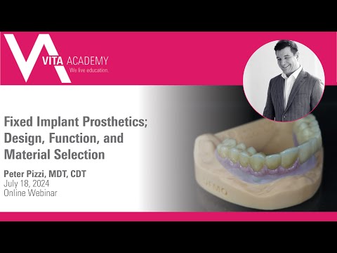 Fixed implant prostheses; Design, function and choice of materials