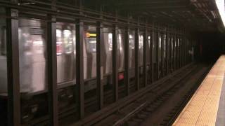 R160 E train arriving at 34th Street Penn Station