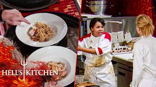 Cold Pasta Gets Sent Back as Julia & Bonnie Clash Over the Desserts | Hell's Kitchen