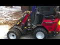 diy twin wheel for my mini loader norcar 755