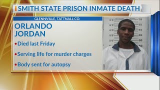 Smith State Prison Inmate Dies