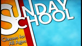 Sunday School / Lesson 5/ 122924