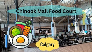 Calgary Chinook Mall food court in September 2023