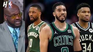 TNT crew previews Celtics vs Bucks & discuss Bucks Struggles | April 9, 2024