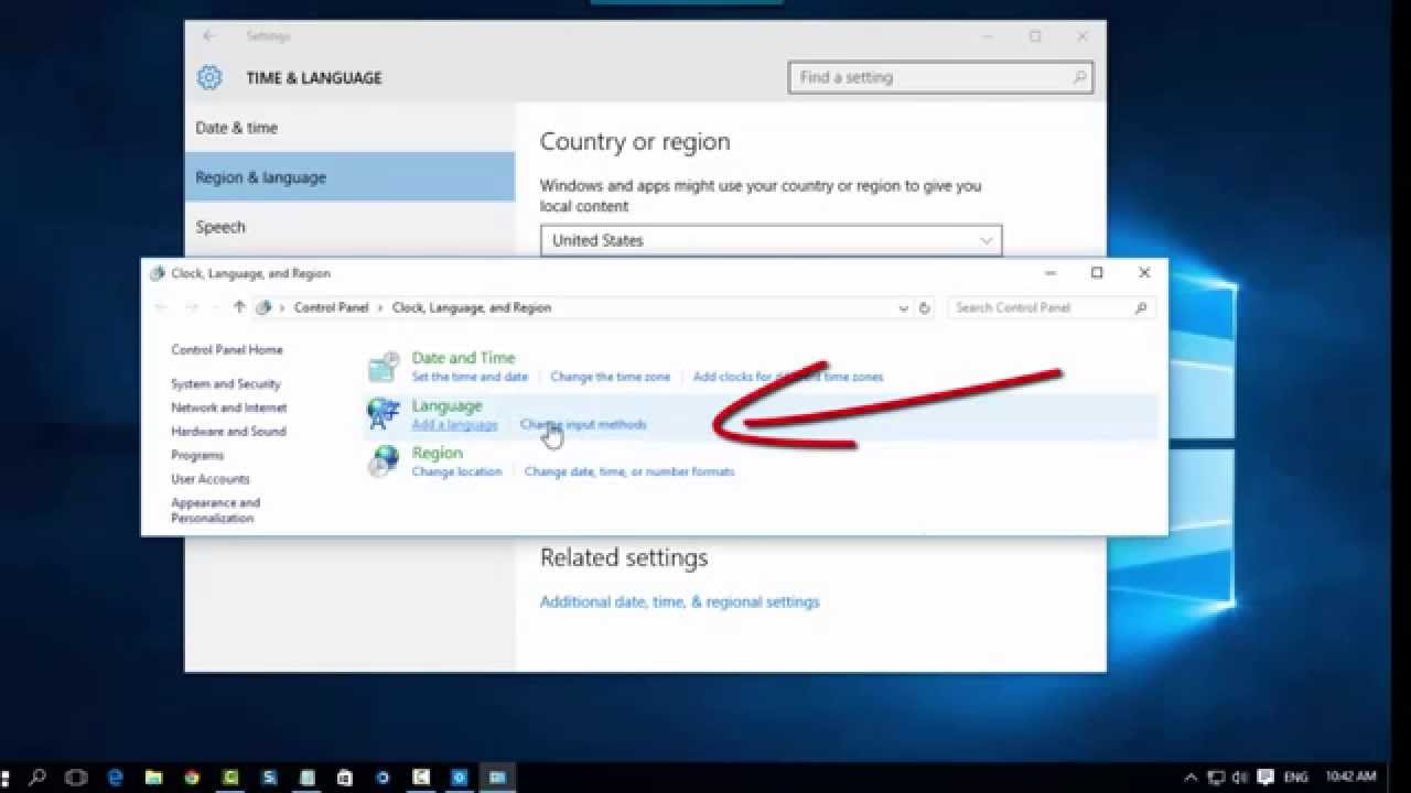 Windows 10 How To Change Layout Keyboard - YouTube