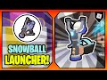 How to get the SNOWBALL LAUNCHER in ADOPT ME (Winer Update locations) || Roblox