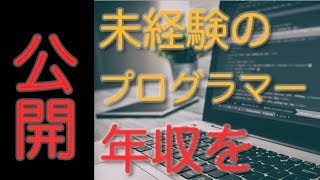 【年収】未経験のプログラマーが採用されたら年収はいくらになる？現役エンジニアが解説【解説編】