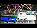 SENSOR ULTRASONIC UNTUK SENSOR PARKIR ARDUINO DAN LCD I2C