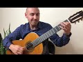 carulli op.241 no. 19 andantino classical guitar etude played by jonathan richter