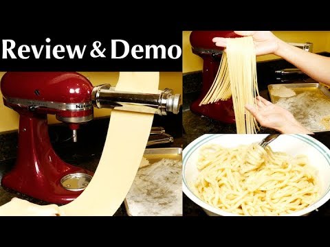 KitchenAid 3 Piece Pasta Roller and Cutter Set Review