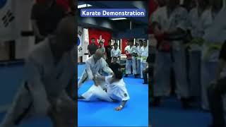 Karate Demonstration #karate #shorts