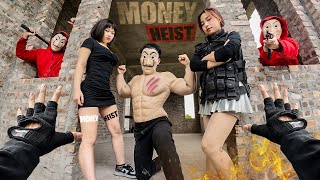 Parkour MONEY HEIST Season 5 | POLICE Revenge MONEY HEIST In REAL LIFE (BELLA CI