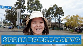 $100 Food Challenge in Parramatta | Filipino Food 🇵🇭 in Sydney