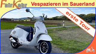 Endlich Vespa - Die erste GTS300 Ausfahrt im Jahr 2023