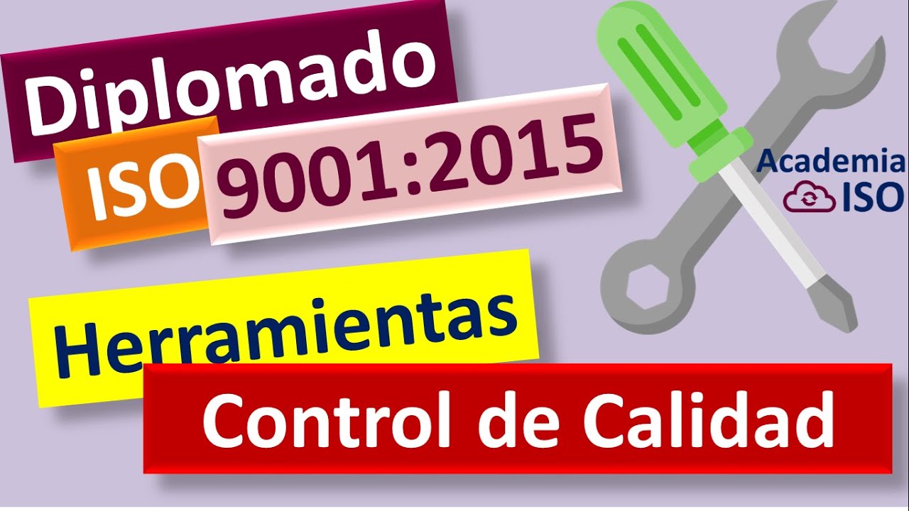 NORMA ISO 9001 Versión 2015 Herramientas De Control De Calidad ...