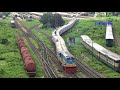 intercity rangpur express of bangladesh railway in 4k ultra hd