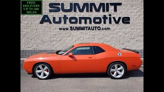 2008 DODGE CHALLENGER SRT8 FIRST EDITION HEMI ORANGE WALK AROUND REVIEW #0159 10864 SOLD! SUMMITAUTO