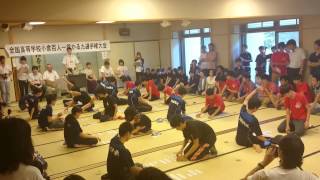 第三十六回 全国高等学校小倉百人一首かるた選手権大会 四強賽