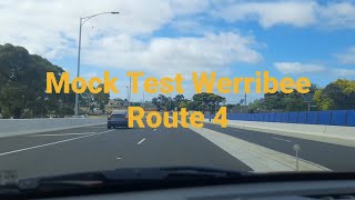 Mock Test Werribee Route-4 | Sanjay Driving School