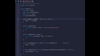 Using Modifies in Solidity + Code Examples