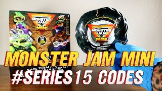 Monster Jam Mini Series 15 with CODES