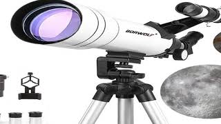 BORWOLF 40070 Professional High-definition Astronomical Telescope 333X To See The Moon and Stars Bir