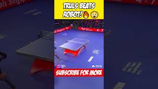 Truls Möregårdh DESTROYS Ping Pong ai Robot!🤯💥🥵 #shorts #tabletennis