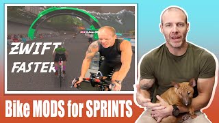 Wahoo Kickr Upgrades for more WATTS | Rocker, Cleats & Bars - tested on a ZWIFT sprint