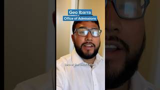 Meet admissions coordinator Geo Ibarra 💙💛 #MedSchool
