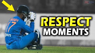10 Most Beautiful Moments of Respect in Cricket | Indian Team 😍 | Updated 2020