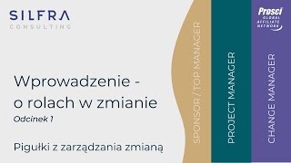 Odcinek 1 Pigułki z zarządzania zmianą. Jaka jest Twoja rola w zarządzaniu zmianą?”