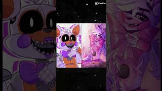 Lolbit and funtime foxy! #edit #fnaf #fivenightsatfreddys #lolbit #funtimefoxy