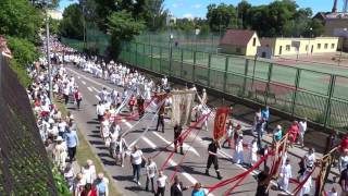 Procesja Bożego Ciała w Giżycku 2017