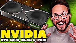 NVIDIA MET LE FEU 🤯 RTX 5090, DLSS 4, Prix CHOC 🔥  CES 2025