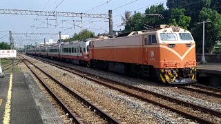 167B次紅斑馬電車組新市站通過(E210+EMC1203-EMC1204)