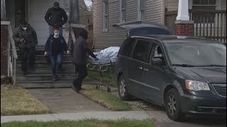 Human skeleton found on couch inside vacant Detroit house