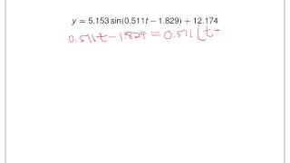Comparing Sinusoidal Models