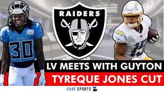 LATEST Raiders News After 2024 NFL Draft: Tyreque Jones CUT & Raiders Meeting With WR Jalen Guyton