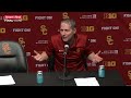 usc men s basketball vs michigan post game press conference