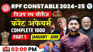 Current Affairs Complete 2024 | RPF Constable GS Marathon | Expert Way to Crack RPF Constable 2024