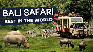 САМЫЙ ЛУЧШИЙ В МИРЕ САФАРИ ПАРК НА БАЛИ/ BALI SAFARI \u0026 MARINE PARK