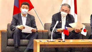 【現場直播】前日本首相森喜朗率弔唁團訪台 松山機場最新情形直擊｜2020.08.09