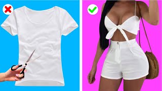 TRANSFORMAÇÃO! 15 IDEIAS INTELIGENTES DE HACK PARA ROUPAS E MODA FAÇA VOCÊ MESMO | IDER ALVES