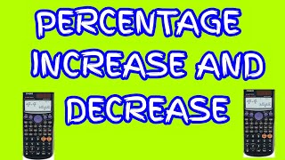 Percentage Increase and Decrease With a Calculator: Multipliers - GCSE 9-1 Maths